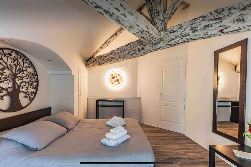 Appartement Cocooning, Climatise, Au Coeur D'Agen Luaran gambar